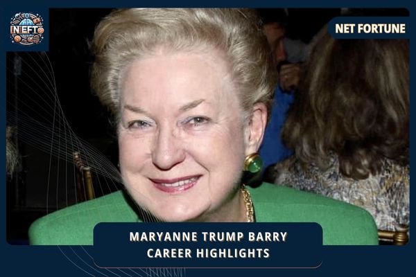 Maryanne Trump Barry Career Highlights